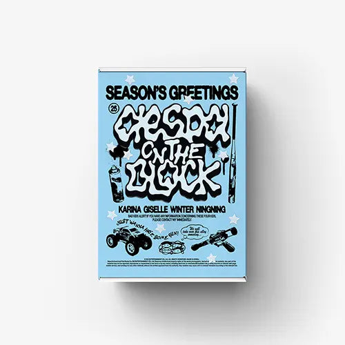 AESPA - 2025 SEASON’S GREETINGS KAEPJJANG SHOP (캡짱 숍)
