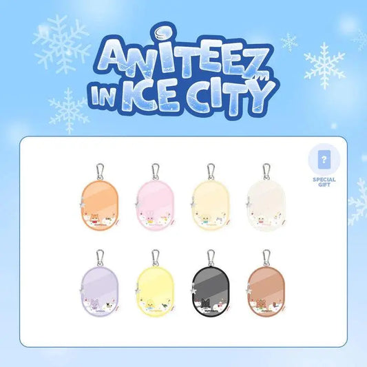 ATEEZ X ANITEEZ IN ICE CITY  (Official MD)  / PVC POUCH KAEPJJANG SHOP (캡짱 숍)