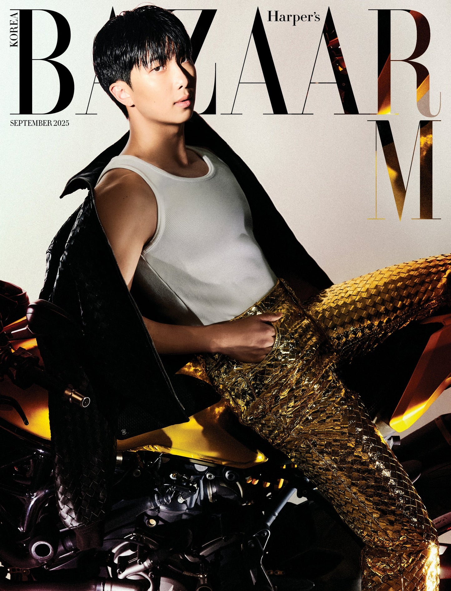 BAZAAR Korea Magazine (2025 September Issue) / Cover : RM KAEPJJANG SHOP (์บก์งฑ ์)