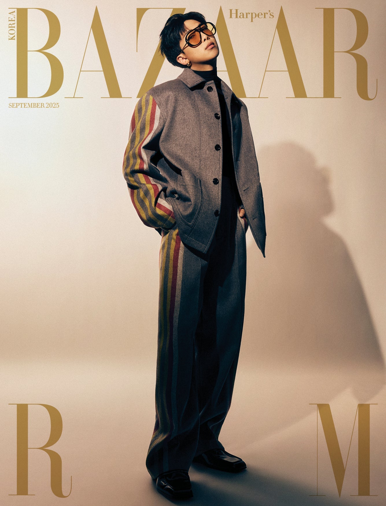 BAZAAR Korea Magazine (2025 September Issue) / Cover : RM KAEPJJANG SHOP (์บก์งฑ ์)