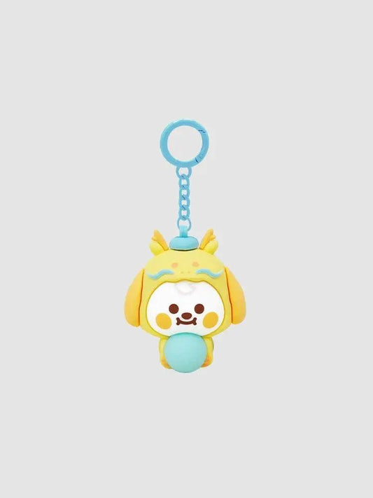 BT21 - Minini DRAGON FIGURINE KEYRING - CHIMMY - KAEPJJANG SHOP (캡짱 숍)