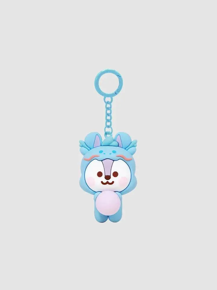 BT21 - Minini DRAGON FIGURINE KEYRING - MANG - KAEPJJANG SHOP (캡짱 숍)