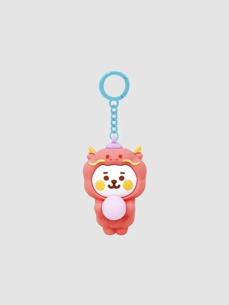 BT21 - Minini DRAGON FIGURINE KEYRING - RJ - KAEPJJANG SHOP (캡짱 숍)