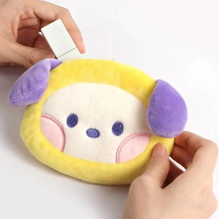 BT21 X Monopoly Collaboration - Minini Plush Pouch (M) - KAEPJJANG SHOP (캡짱 숍)