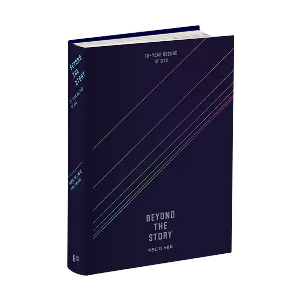 BTS - BEYOND THE STORY:10-YEAR RECORD OF BTS (ENG/FR ou KR) - KAEPJJANG SHOP (캡짱 숍)