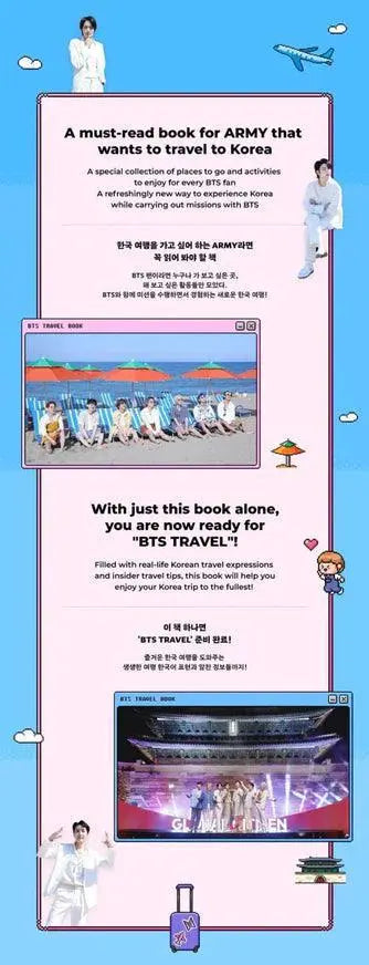 BTS- TRAVEL BOOK - KAEPJJANG SHOP (캡짱 숍)