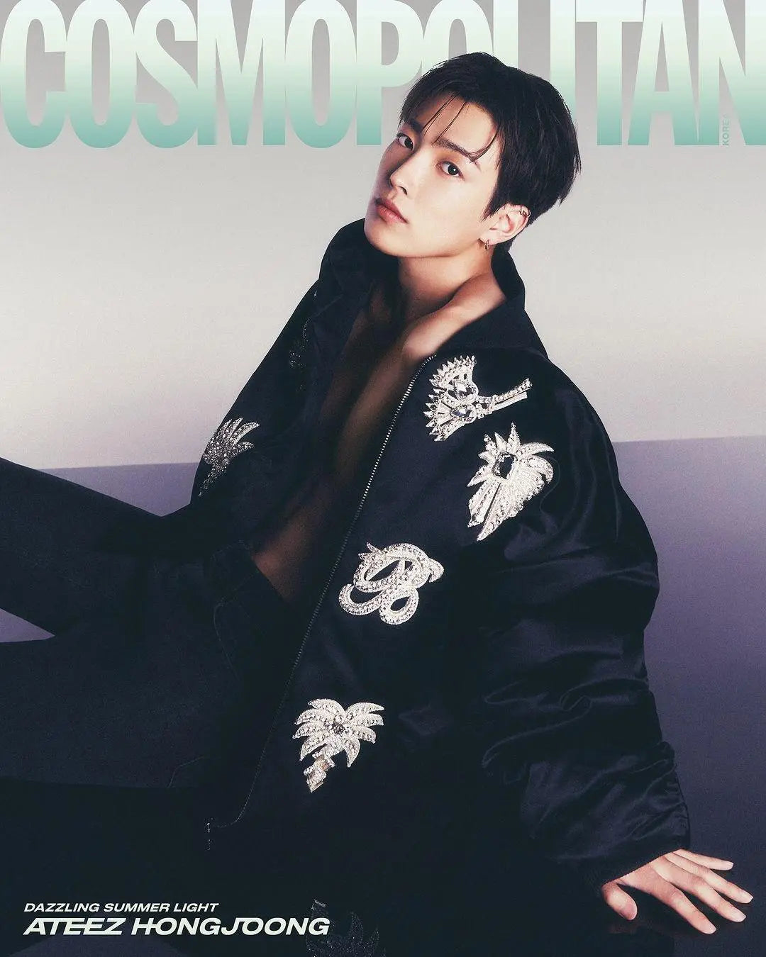 COSMOPOLITAN MAGAZINE KOREA (2024 July Issue) / COVER : ATEEZ - - KAEPJJANG SHOP (캡짱 숍)