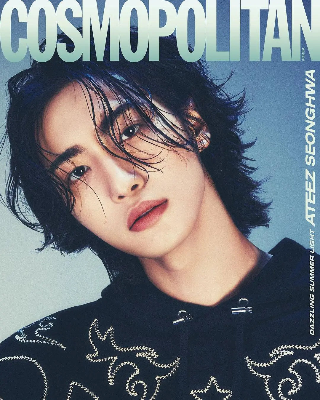 COSMOPOLITAN MAGAZINE KOREA (2024 July Issue) / COVER : ATEEZ - - KAEPJJANG SHOP (캡짱 숍)