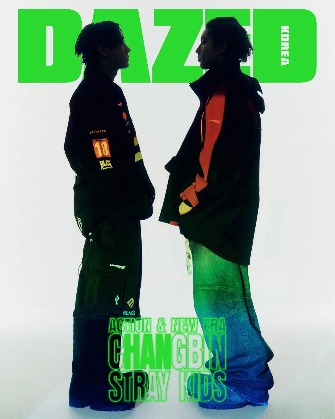 DAZED & CONFUSED KOREA MAGAZINE (2025 FEBRUARY Issue)   Cover : STRAY KIDS CHANGBIN & HAN KAEPJJANG SHOP (캡짱 숍)