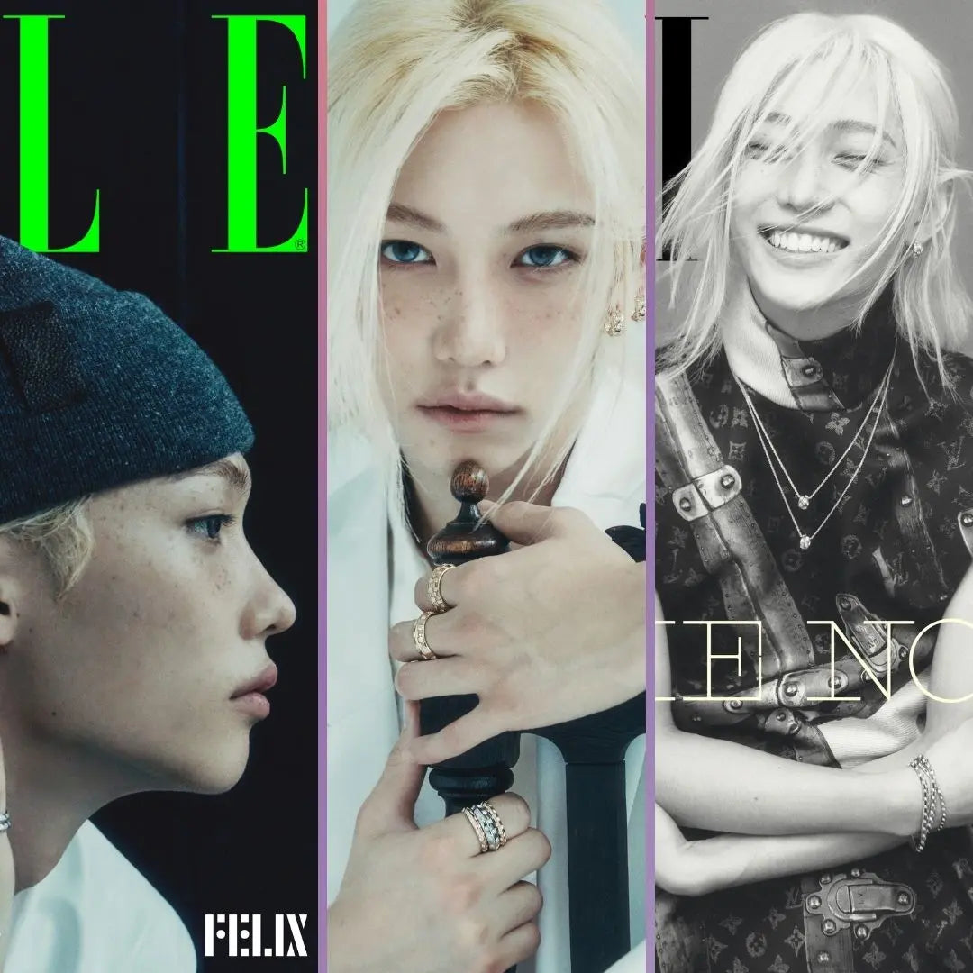 ELLE KOREA MAGAZINE (2024 November Issue)/ Cover : FELIX (STRAY KIDS) KAEPJJANG SHOP (캡짱 숍)