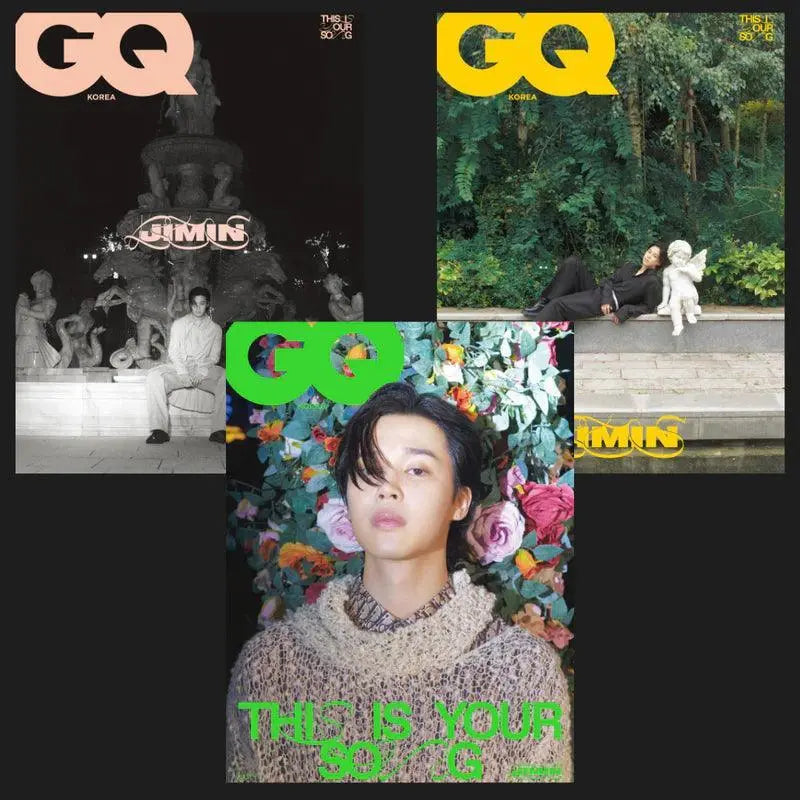 JIMIN (BTS) GQ KOREA MAGAZINE COVER (2023 November ISSUE) - KAEPJJANG SHOP (캡짱 숍)