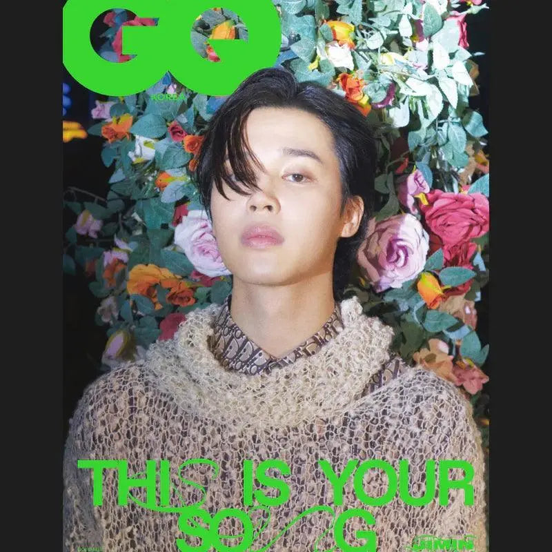 JIMIN (BTS) GQ KOREA MAGAZINE COVER (2023 November ISSUE) - KAEPJJANG SHOP (캡짱 숍)