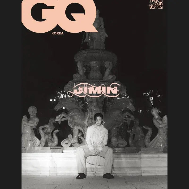 JIMIN (BTS) GQ KOREA MAGAZINE COVER (2023 November ISSUE) - KAEPJJANG SHOP (캡짱 숍)