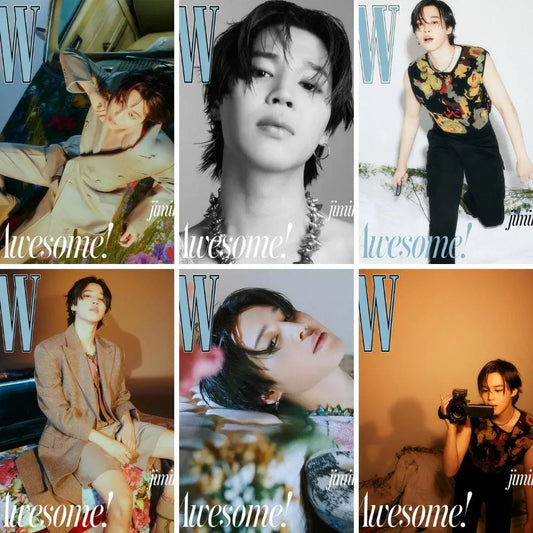 JIMIN (BTS) - W KOREA MAGAZINE COVER (Vol2 ) - KAEPJJANG SHOP (캡짱 숍)