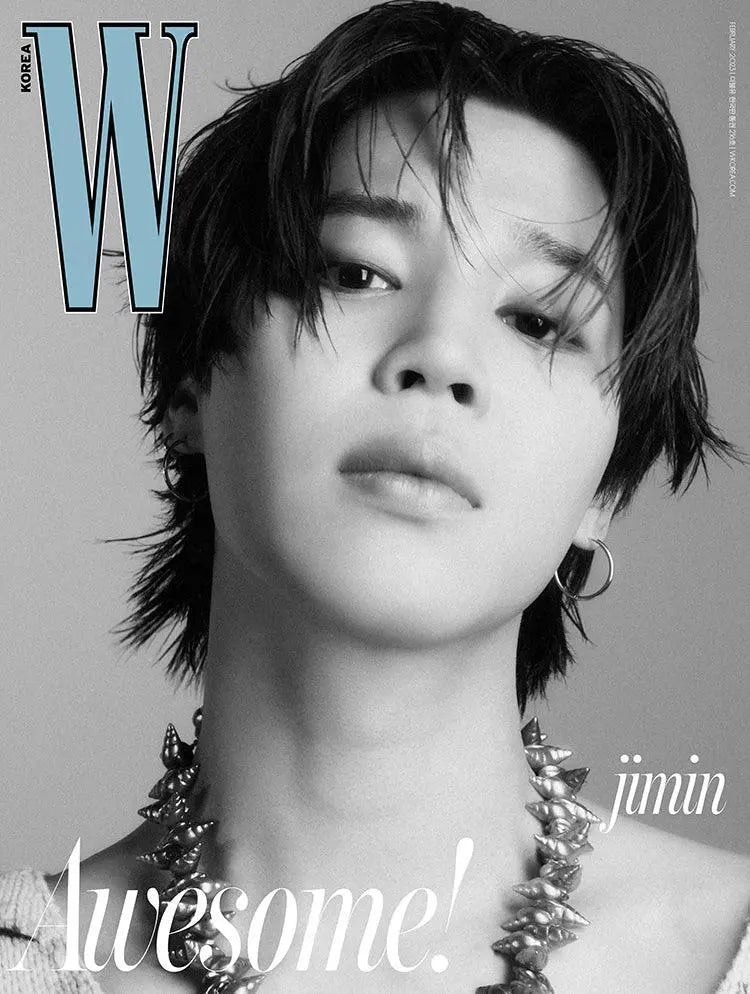 JIMIN (BTS) - W KOREA MAGAZINE COVER (Vol2 ) - KAEPJJANG SHOP (캡짱 숍)