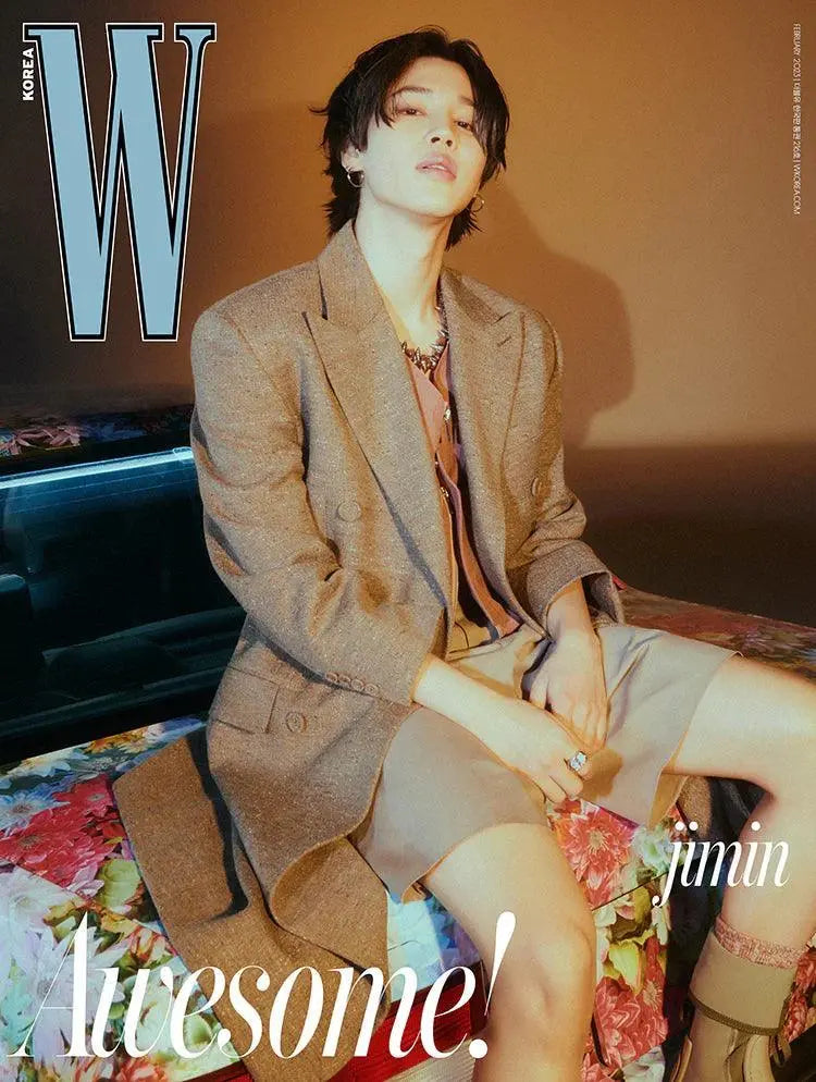 JIMIN (BTS) - W KOREA MAGAZINE COVER (Vol2 ) - KAEPJJANG SHOP (캡짱 숍)