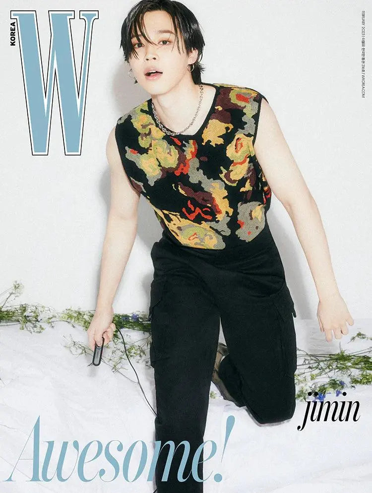 JIMIN (BTS) - W KOREA MAGAZINE COVER (Vol2 ) - KAEPJJANG SHOP (캡짱 숍)
