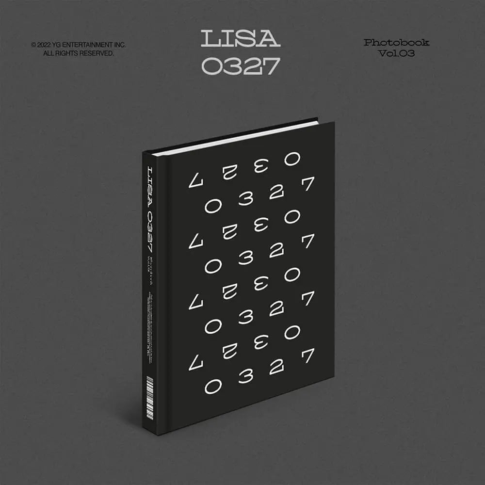 LISA (BLACKPINK) - 0327 PHOTOBOOK VOL. 3 KAEPJJANG SHOP (캡짱 숍)