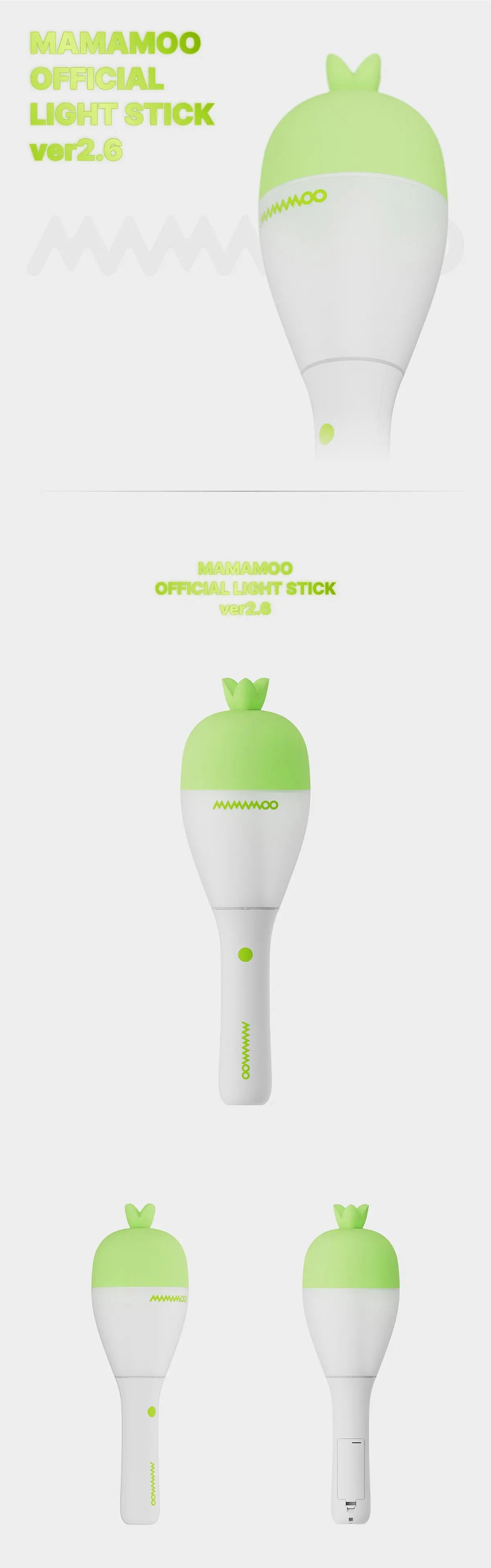 MAMAMOO - OFFICIAL LIGHTSTICK 2.6 KAEPJJANG SHOP (캡짱 숍)