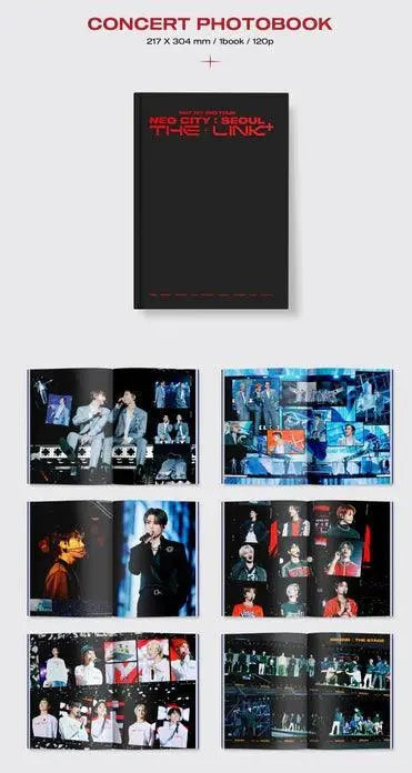 NCT 127 - 2nd Tour [NEO CITY : SEOUL - THE LINK CONCERT PHOTOBOOK - KAEPJJANG SHOP (캡짱 숍)
