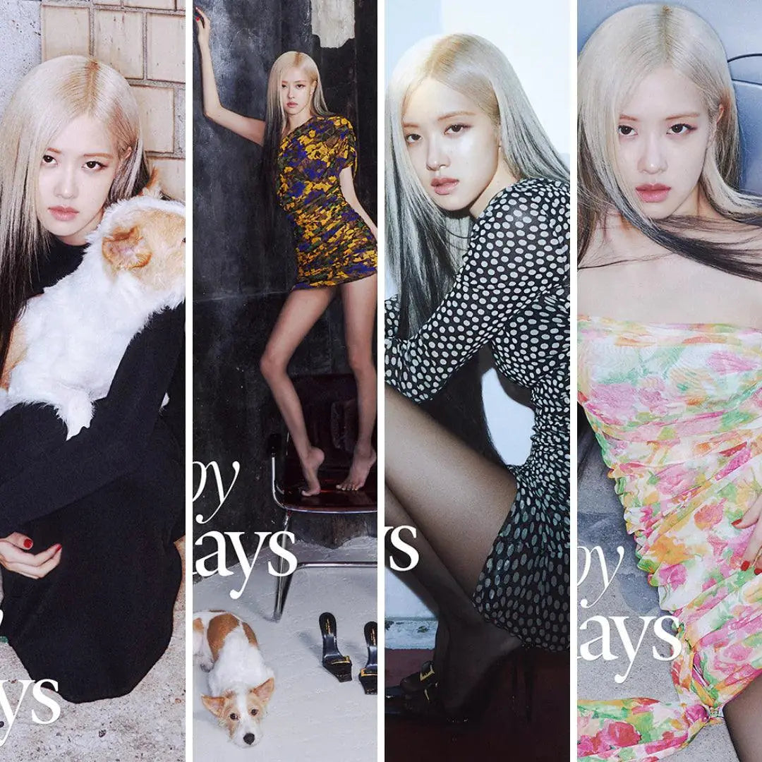 Rosé (BLACKPINK) W KOREA MAGAZINE (ISSUE 12) - KAEPJJANG SHOP (캡짱 숍)