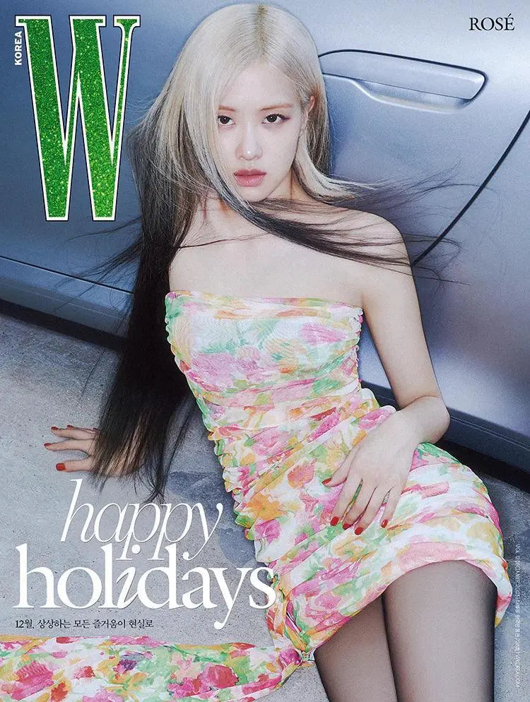 Rosé (BLACKPINK) W KOREA MAGAZINE (ISSUE 12) - KAEPJJANG SHOP (캡짱 숍)