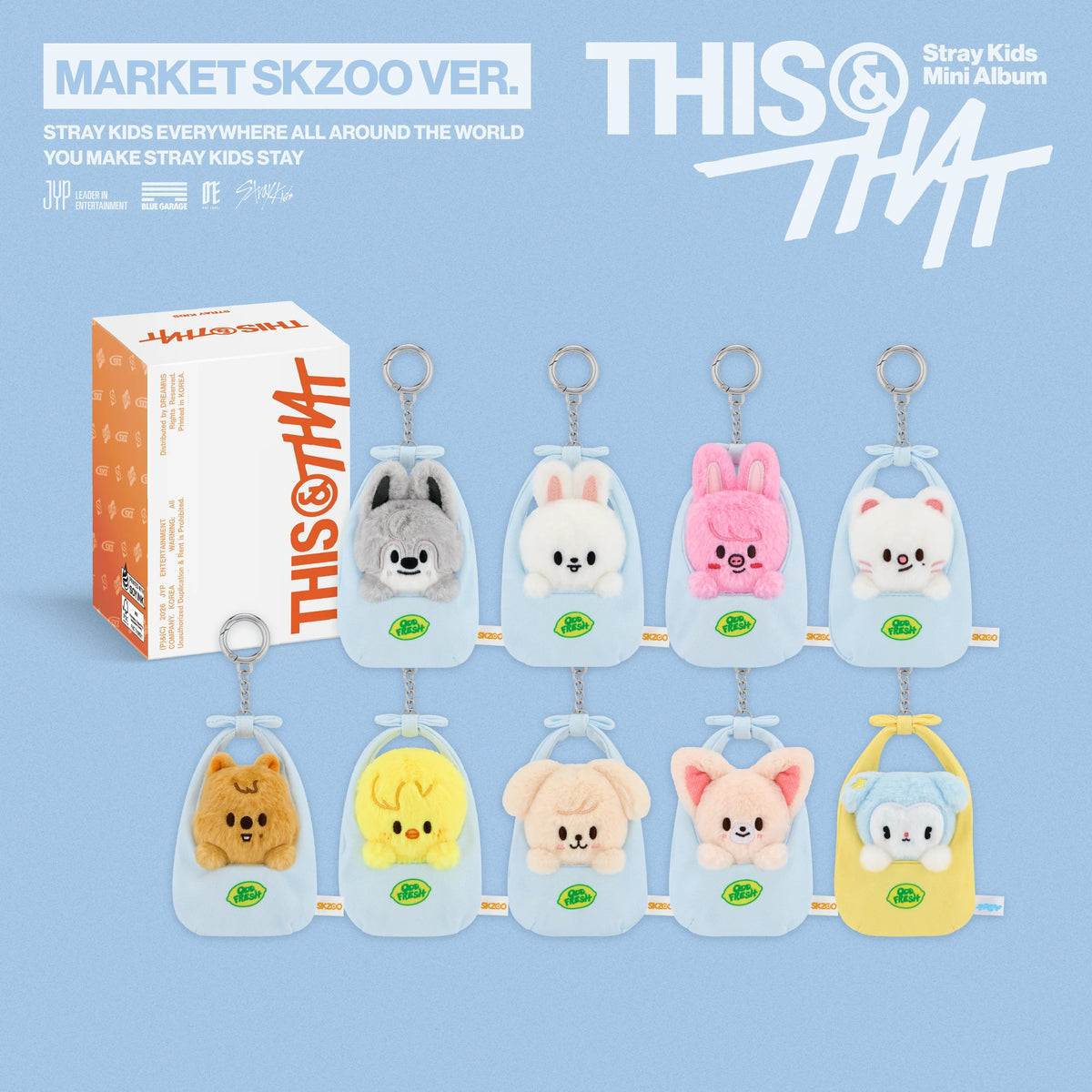 [PRE ORDER] STRAY KIDS -  [THIS & THAT]  (MARKET SKZOO Ver.) KAEPJJANG SHOP (캡짱 숍)