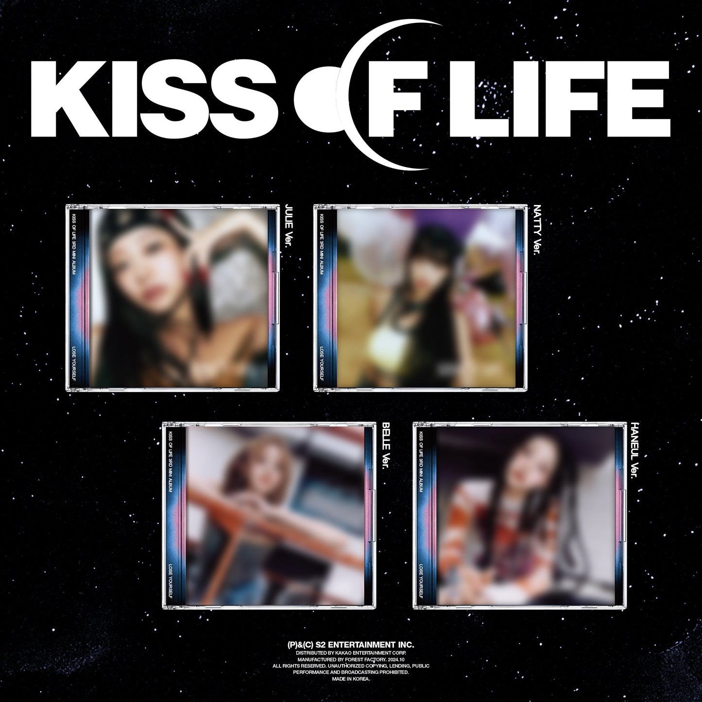 [PRE ORDER] KISS OF LIFE - [LOSE YOURSELF] (Jewel Case Ver.) - KAEPJJANG SHOP (캡짱 숍)