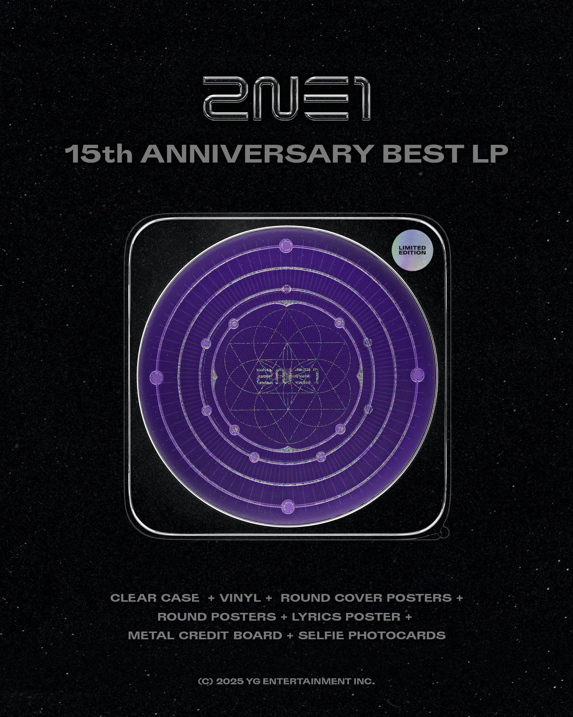 2NE1 - [15th ANNIVERSARY BEST] LP KAEPJJANG SHOP (캡짱 숍)