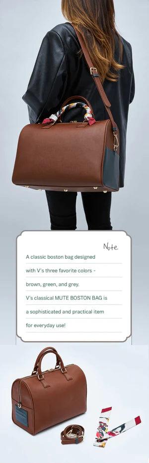 Mute Boston Bag V Kpop Bangtan Boys Design Messenger Bag Give Away  Postcards And Dolls Large Capacity - Belt Buckle - AliExpress