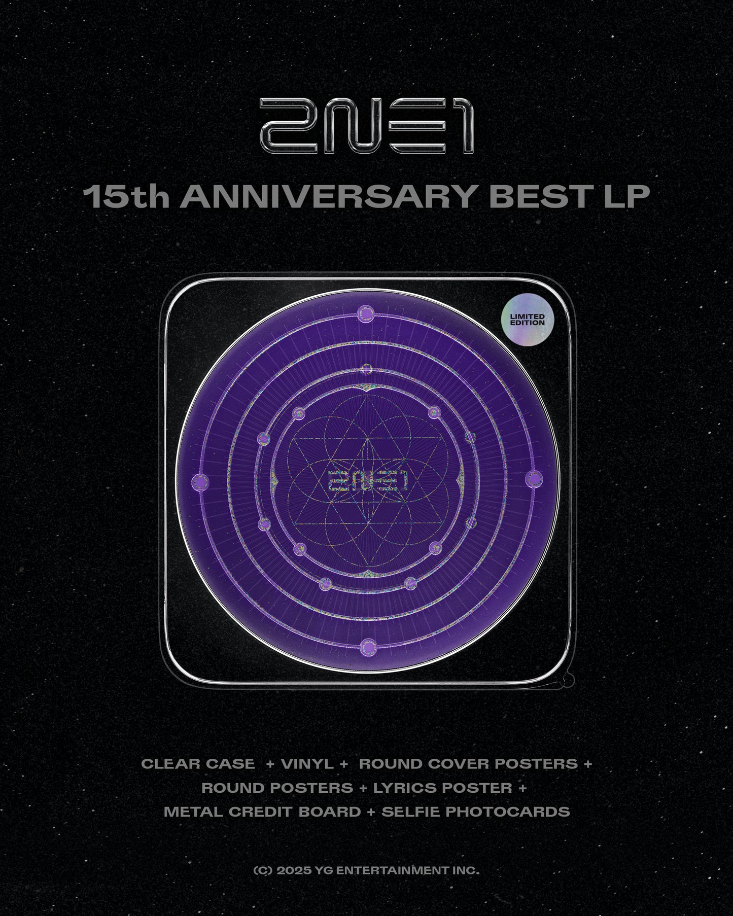 [PRE ORDER] 2NE1 - [15th ANNIVERSARY BEST] LP