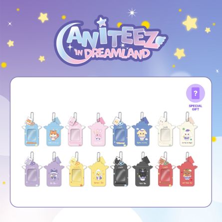 ATEEZ - [ANITEEZ IN DREAMLAND] Pop Up (Official MD)  PVC PHOTOCARD HOLDER KAEPJJANG SHOP (캡짱 숍)