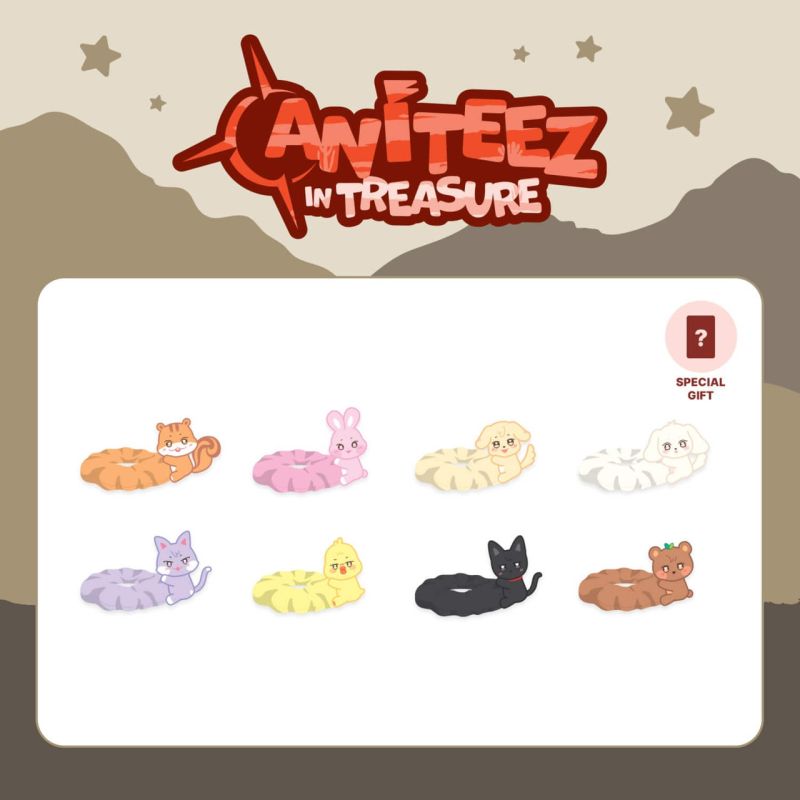 ANITEEZ IN TREASURE (Official MD)  LIGHT STICK STRAP KAEPJJANG SHOP (캡짱 숍)