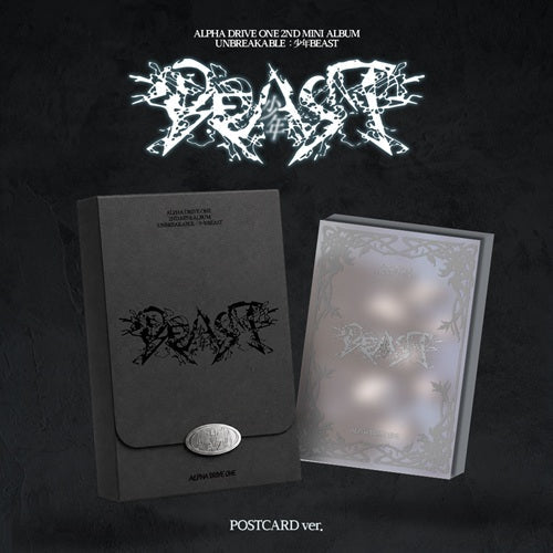ALPHA DRIVE ONE -  [UNBREAKABLE : 少年 BEAST]  (POSTCARD Ver.) DH GLOBAL