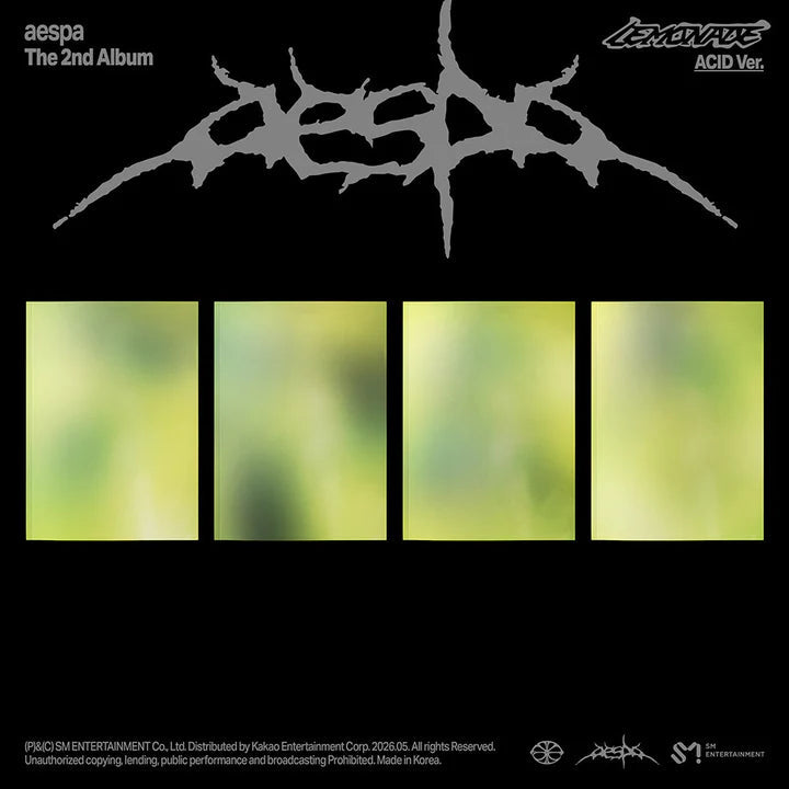 [PRE ORDER] AESPA- [LEMONADE]   (ACID Ver.) KAEPJJANG SHOP (캡짱 숍)