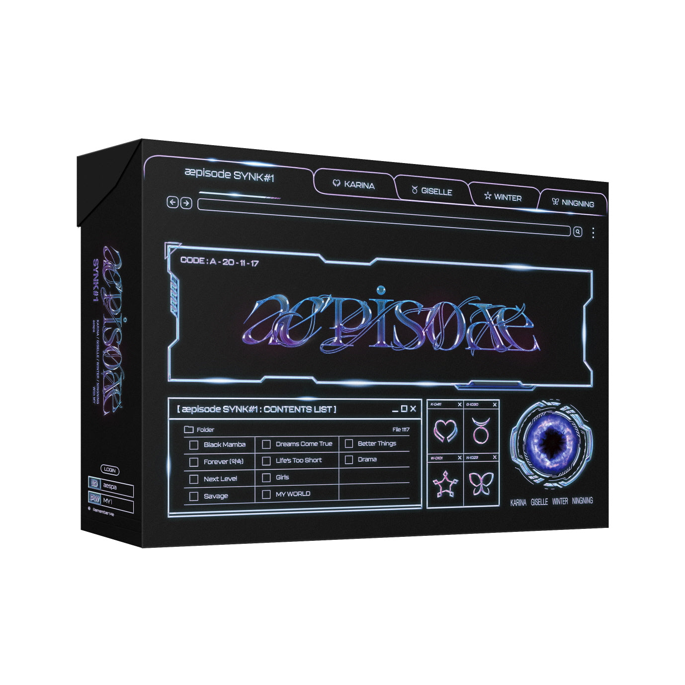 [PRE ORDER] AESPA  - [æpisode SYNK#1] BLU RAY Ver.