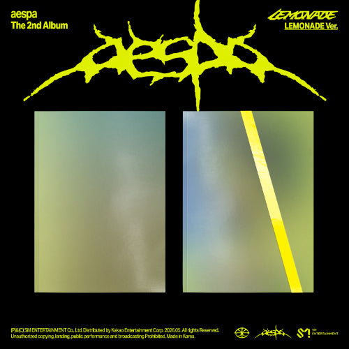 [PRE ORDER] AESPA- [LEMONADE] KAEPJJANG SHOP (캡짱 숍)