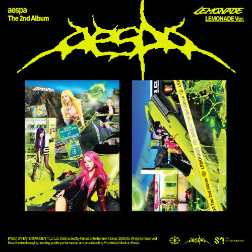 [PRE ORDER] AESPA- [LEMONADE] KAEPJJANG SHOP (캡짱 숍)