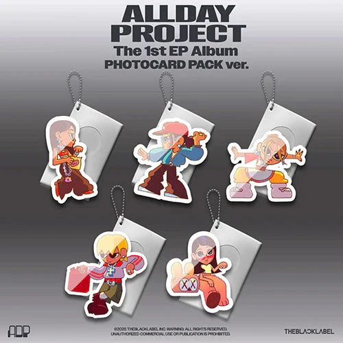 [PRE ORDER] ALLDAY PROJECT -  [ALLDAY PROJECT]  (PHOTOCARD PACK Ver.) KAEPJJANG SHOP (캡짱 숍)