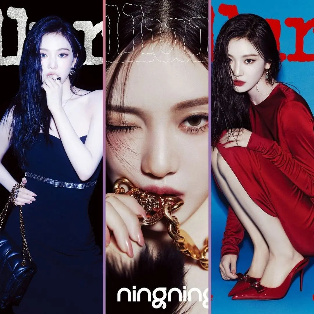 ALLURE KOREA MAGAZINE (2024 December Issue)  / Cover : AESPA NINGNING KAEPJJANG SHOP (캡짱 숍)