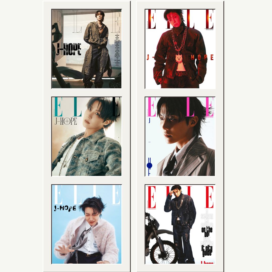 [PRE ORDER] ELLE KOREA Magazine  (2026 DECEMBER Issue)  Special Edition   Cover : J-HOPE KAEPJJANG SHOP (캡짱 숍)