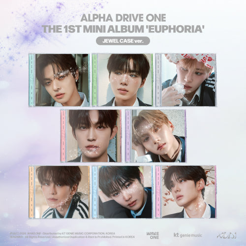 [PRE ORDER] ALPHA DRIVE ONE - [EUPHORIA] (JEWEL CASE Ver.) KAEPJJANG SHOP (캡짱 숍)
