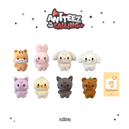 [PRE ORDER] ATEEZ -  [ANITEEZ in The Calling] Pop Up (Official MD)  TINY ANITEEZ PLUSH DOLL KAEPJJANG SHOP (캡짱 숍)
