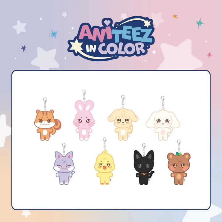 [PRE ORDER] ATEEZ - [ANITEEZ in Color]   Pop Up  (Official MD) ANITEEZ PLUSH DOLL  KEYRING KAEPJJANG SHOP (캡짱 숍)