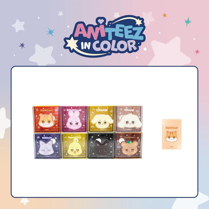 [PRE ORDER] ATEEZ - [ANITEEZ in Color]   Pop Up  (Official MD)   COLORFUL STORAGE BOX KAEPJJANG SHOP (캡짱 숍)