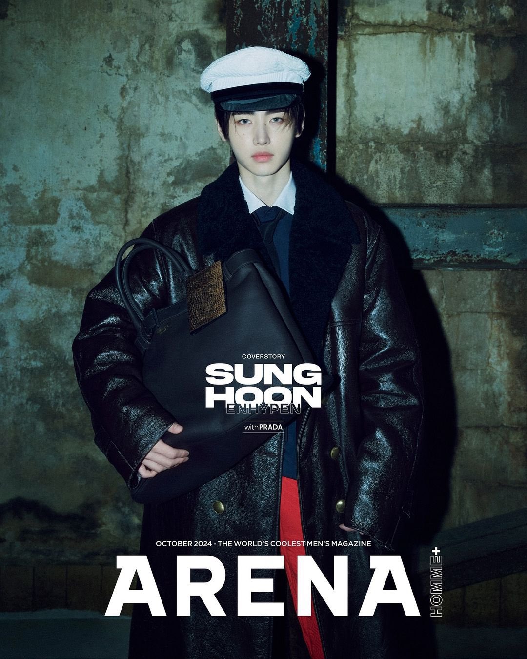 [PRE ORDER] ARENA HOMME + KOREA MAGAZINE ( 2024 October Issue) / Cover : ENHYPEN - KAEPJJANG SHOP (캡짱 숍)