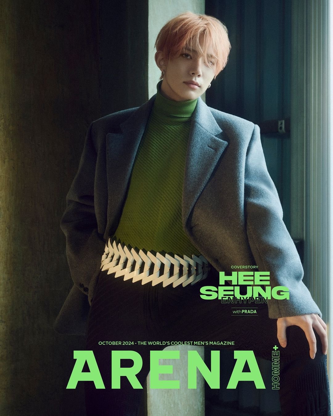 [PRE ORDER] ARENA HOMME + KOREA MAGAZINE ( 2024 October Issue) / Cover : ENHYPEN - KAEPJJANG SHOP (캡짱 숍)