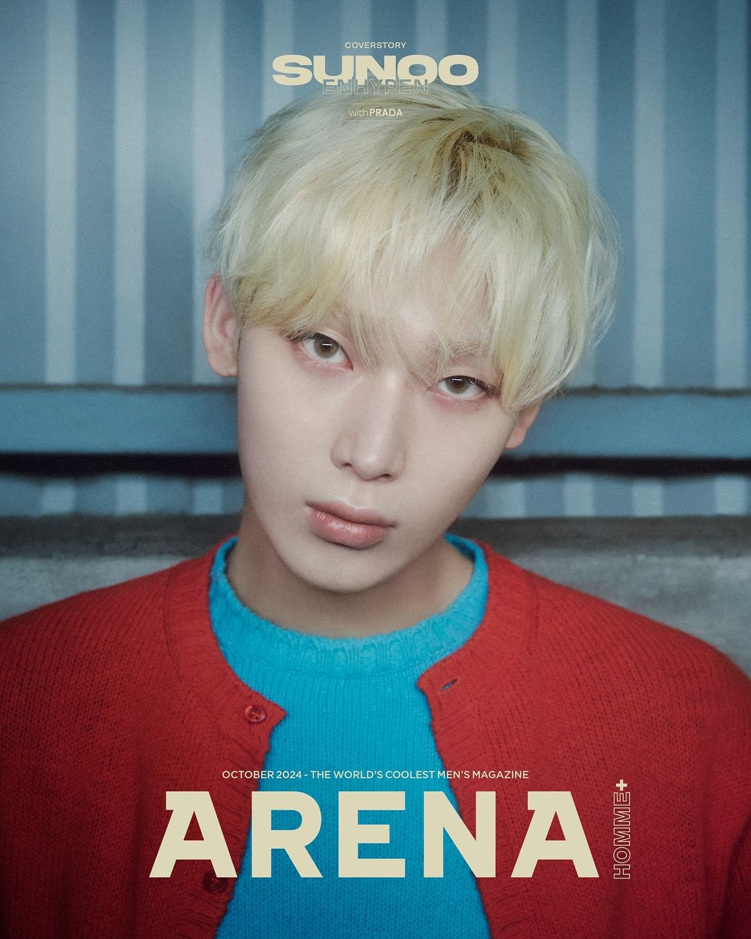 [PRE ORDER] ARENA HOMME + KOREA MAGAZINE ( 2024 October Issue) / Cover : ENHYPEN - KAEPJJANG SHOP (캡짱 숍)