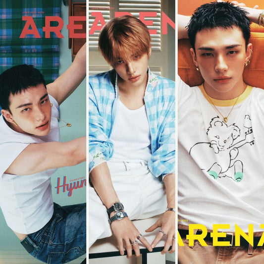 [PRE ORDER] ARENA HOMME  + MAGAZINE (2025 June Issue)   Cover :  HYUNJIN KAEPJJANG SHOP (캡짱 숍)