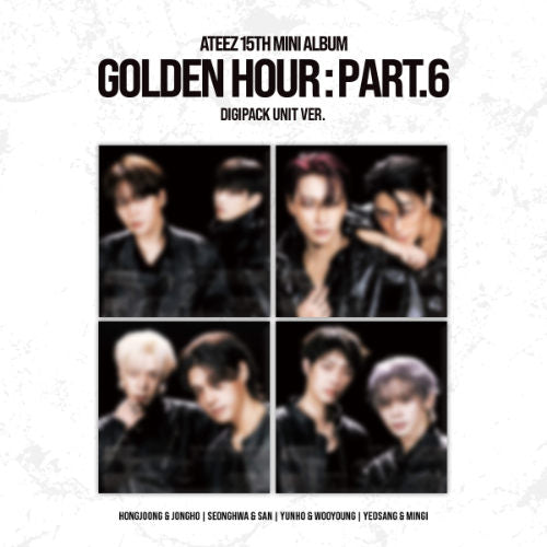 [PRE ORDER] ATEEZ -  [GOLDEN HOUR Part.6] (DIGIPACK UNIT Ver.) DH GLOBAL